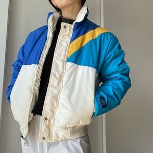 Vintage reversible ski jacket